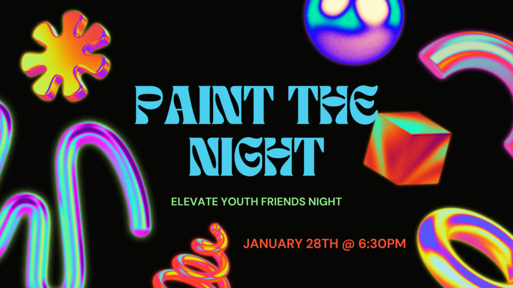 Elevate Youth Art Friends Night