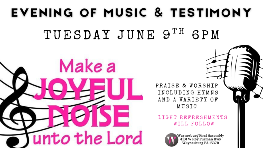 Evening of Music & Testimony