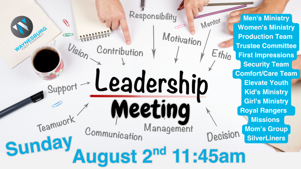 Leadership Meeting
