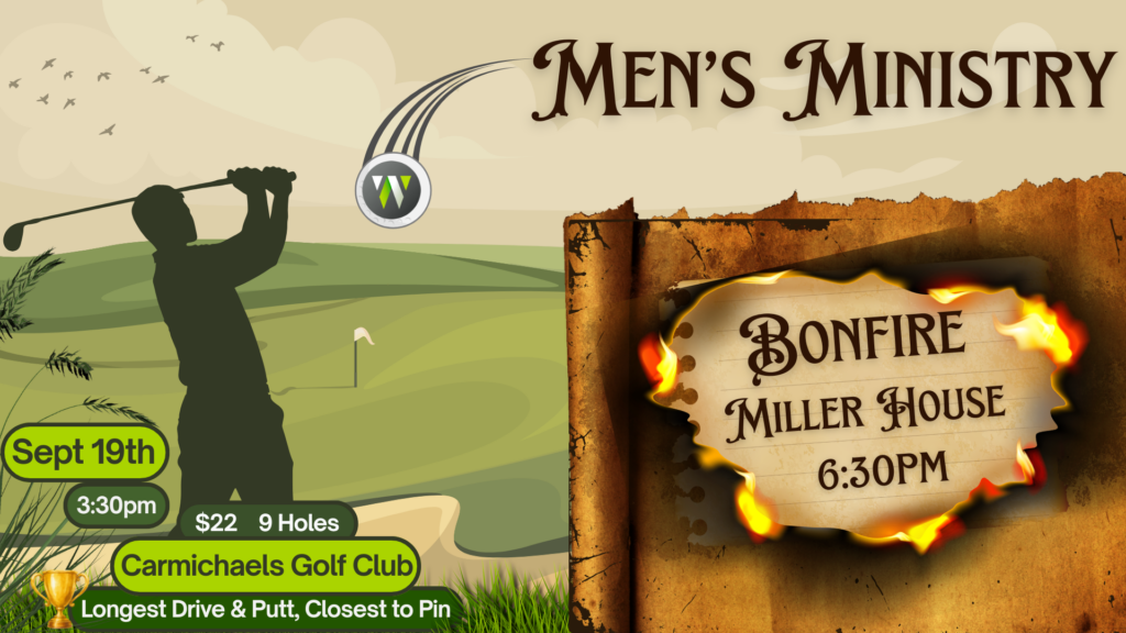 Men's Ministry Golf & Bonfire