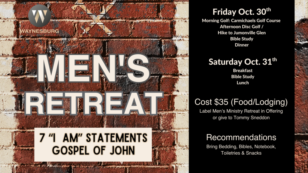 Men's Ministry Retreat