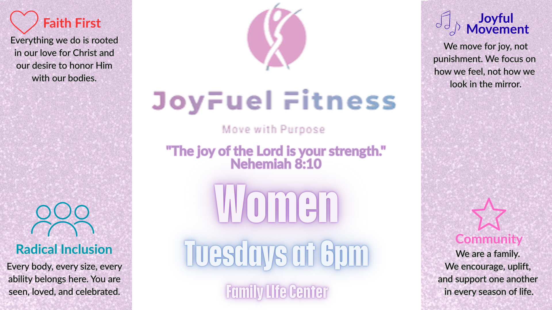 WOMEN’S JOYFUEL FITNESS